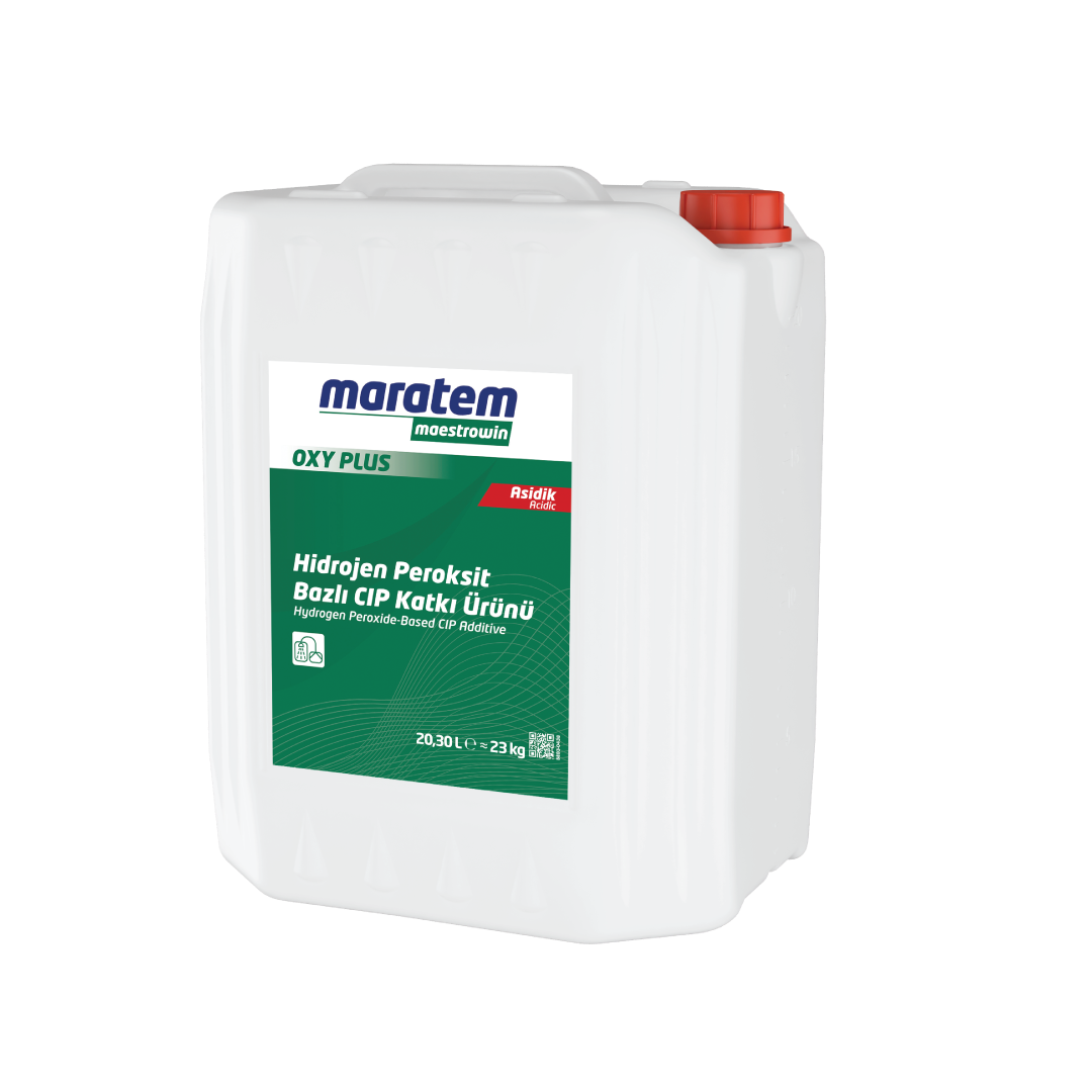 Maestrowin OXY PLUS Hidrojen Peroksit Bazlı CIP Katkı Ürünü