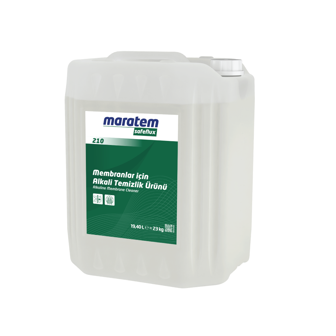 Safeflux 210 Membranlar için Alkali Temizlik Ürünü